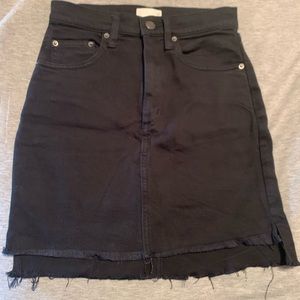Wilfred Cut Off Denim Skirt